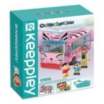 Keeppley K20605 Crayon Shin Chan Kitty Schoolbus 65.28